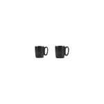 Czarne kamionkowe kubki na espresso zestaw 2 szt. 80 ml Fuori – Vialli Design