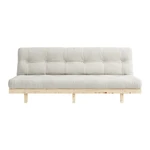 Sofa rozkładana Karup Design Lean Raw Natural