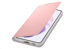 Flipové pouzdro na Samsung Galaxy S21+, LED View EF-NG996PPE, růžová