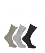 Terjax Bamboo line beztlakové art.015 Pánské ponožky 45-47 černá