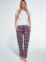 Women's pyjama pants Cornette 690/38 S-2XL red-check