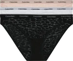 Calvin Klein 3 PACK - dámské kalhotky Bikini QD5069E-N8I XL