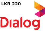 Dialog 220 LKR Mobile Top-up LK