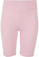 High-waisted shorts for girls, pink for girls