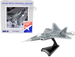 Lockheed Martin F-22 Raptor Fighter Aircraft "United States Air Force" 1/145 Diecast Model Airplane by Postage Stamp