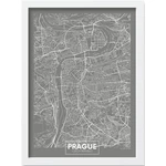 Plakat w ramie 40x55 cm Prague – Wallity