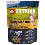 Vzorek - Ontario Puppy Medium Lamb & Rice 100g