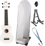 Mahalo MR1 White SET Ukulele soprano Bianca