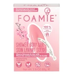 FOAMIE Hydratační sprchová péče Cherry Kiss With Cherry Blossom and Rice Milk Body Bar 80 g