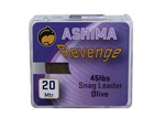 Ashima protioderová šnúrka revenge 20 m-olivová