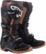 Alpinestars Tech 7 Enduro Boots Black/Dark Brown 48 Bottes de moto