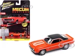 1969 Chevrolet Yenko Camaro Hugger Orange with White Stripes "Mecum Auctions" Limited Edition to 2496 pieces Worldwide "Hobby Exclusive" Series 1/64