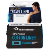 Sea to summit COTTON TRAVEL LINER navy blue Vložka do spacáku