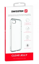 Silikonové pouzdro Swissten Clear Jelly pro Apple iPhone 13, transparentní