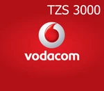 Vodacom 3000 TZS Mobile Top-up TZ