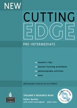 New Cutting Edge Pre-Intermediate Teacher´s Book w/ Test Master CD-ROM Pack - Barker Helen