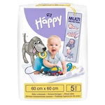 BELLA HAPPY Baby dětské hygienické podložky 60 x 60 cm 5 kusů