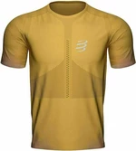 Compressport Racing T-Shirt Honey Gold XL Rövidujjú futópólók