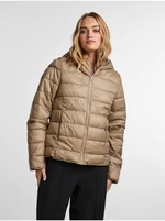 Beige Women's Quilted Jacket Pieces Birdie - Women