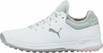 Puma Proadapt Alphacat White/Puma Silver/Pink 42,5 Dámske golfové topánky