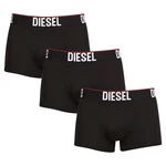 3PACK Mens Boxers Diesel Black