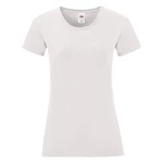 White Iconic women's t-shirt in combed cotton Fruit of the Loom