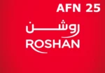 Roshan 25 AFN Mobile Top-up AF