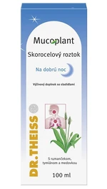 DR. THEISS Mucoplant Skorocelový sirup Na dobrú noc 100 ml