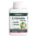 MEDPHARMA L-Carnitín 500 mg + Inulín + Chróm 67 tablet