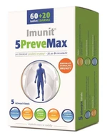 Simply You 5PreveMax Imunit nukleotidy + betaglukan 60 tbl. + 20 tbl. ZDARMA Simply You 5PreveMax Imunit nukleotidy + betaglukan 60 tbl. + 20 tbl. ZDARMA