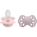 BIBS Infinity Symmetrical Size 2: 6+ months dudlík Blossom/Dusky Lilac 2 ks BIBS Infinity Symmetrical Size 2: 6+ months dudlík Blossom/Dusky Lilac 2 ks