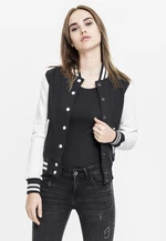 Women's two-tone College sweatshirt blk/wht