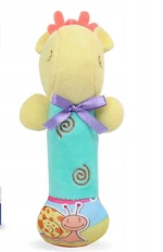 Sale Plyšové chrastítko, Baby Giraffe - modré
