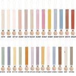 2023 New Cotton Cloth Pacifier Clip Baby Teether Toy Hanging Rope Chain Soother Newborn Essential Nursing Produc