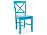 Jedálenská stolička CD-56 Modrá,Jedálenská stolička CD-56 Modrá