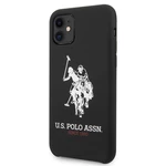 Kryt na mobil U.S. Polo Big Horse na Apple iPhone 11 (USHCN61SLHRBK) čierny zadný kryt na mobil • na Apple iPhone 11 • originál značky U.S. Polo • mat