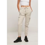 Women's comfortable high-waisted jogging pants Cargo Comfort made of soft grass