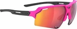 Rudy Project Deltabeat Pink Fluo/Black Matte/Multilaser Red Okulary rowerowe