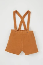 DEFACTO Baby Boy Adjustable Strap Waffle Shorts