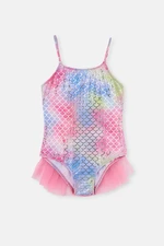 Dagi Pink - Lilac Foil Basque. Swimwear