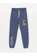 LC Waikiki Boy's Jogger Sweatpants with Printed Elastic Waist