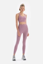 Dagi Purple Lifting Ankle-Length Leggings.