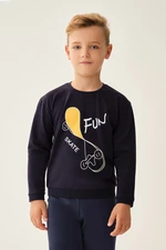 Dagi Navy Sweatshirt