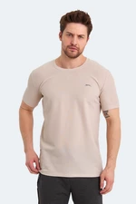 Pánské tričko Slazenger Saturn béžové