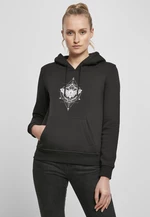 Women's hooded sweatshirt black