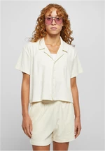 Women's Towel Resort Shirt - Light White