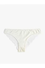 Koton Brazilian Panties with Lace Detail