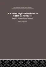 A Modern English Grammar on Historical Principles