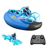 4DRC V24 3-in-1 EPP Flying Air Water Boat Car Land Driving Mode Detachable Waterproof LED RC Quadcopter RTF