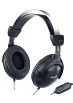 Sluchátka s mikrofonem GENIUS HS-M505X černé